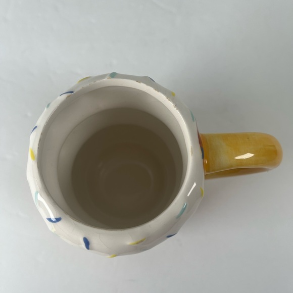 Colorful Ceramic Stack of Doughnuts Coffee Mug 4" Tall Room Essentials (KT167) - Picture 6 of 8